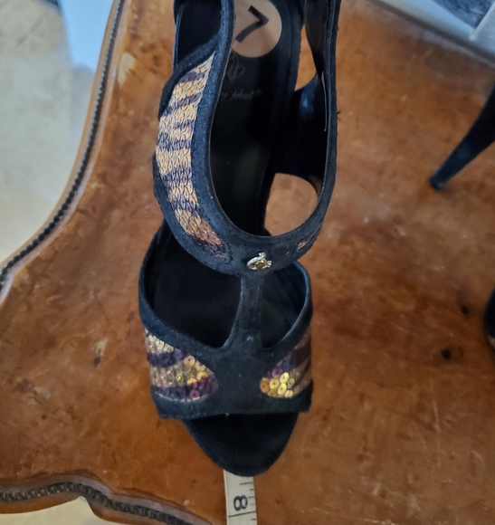 Baby Phat Sequins Heels - Picture 2 of 7